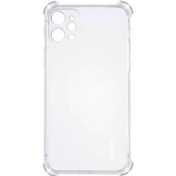 Apple Чохол Getman з посиленими кутами для iPhone 12 Pro Max прозорий (Код товару:16692) Харьков - изображение 2