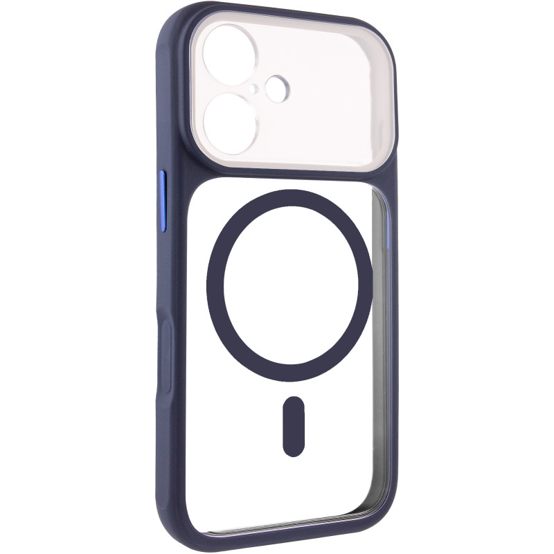 Чехол TPU+PC GETMAN Moon Clear with MagSafe для Apple iPhone 16 (6.1") Херсон - зображення 2