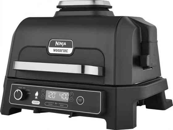 Гриль-барбекю электрический и коптильня Ninja Woodfire Pro XL OG850EU 1700 Вт черный Киев
