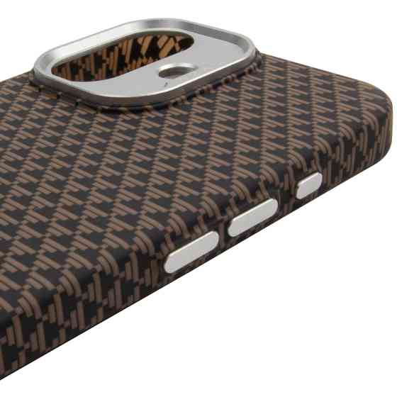 Чехол TPU+PC KVZV Triangular Pattern with Magnetic Fit для Apple iPhone 17 (6.3") Херсон