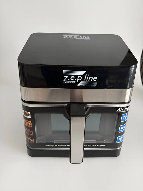 Аэрогриль мультипечь на два тэна с силиконовой формой Zepline ZP-00343 13 л 4200 Вт Київ - зображення 4