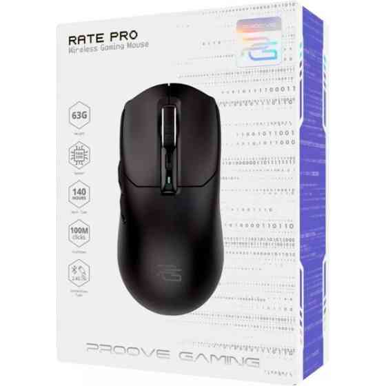 Мишка Proove Gaming Rate Pro Black (WMRP00022001) Харків