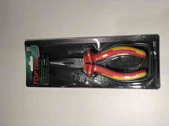 Плоскогубцы диэлектрические удлиненные 6" 1000V VDE TOPTUL DGCB2206 Харків