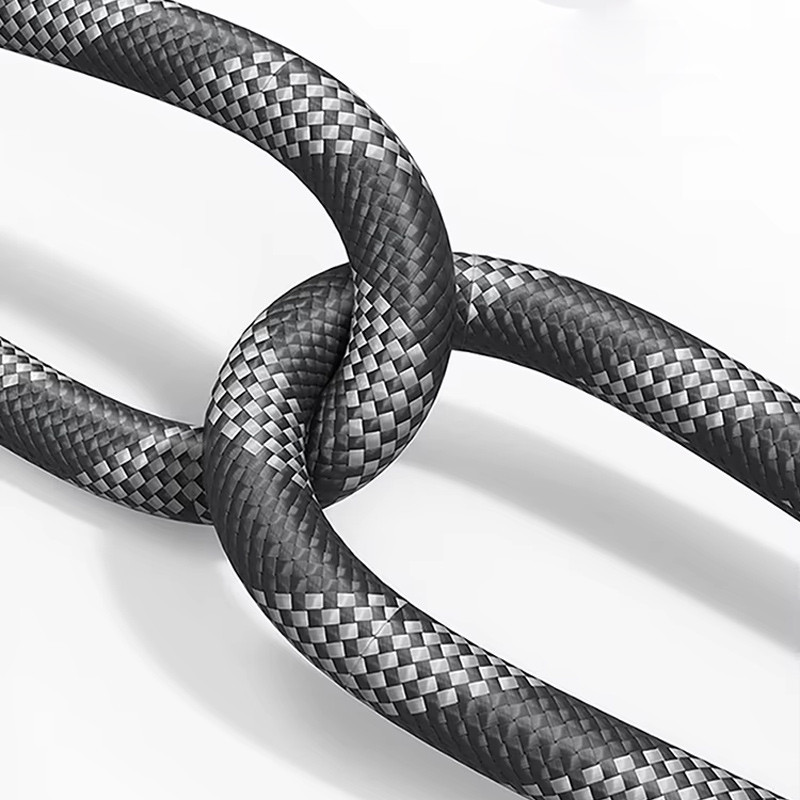 Дата кабель-шнурок Usams US-SJ745 Type-C to Type-C 60W (1.2m) Херсон - изображение 7