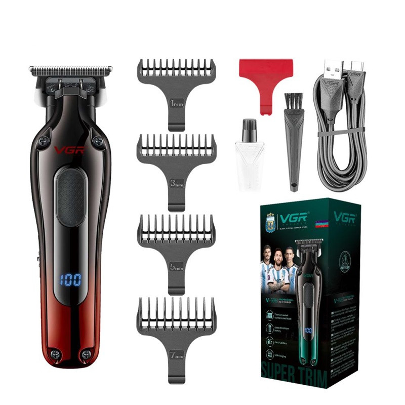 Триммер VGR V-998 RED 7 Вт красный Київ - зображення 1