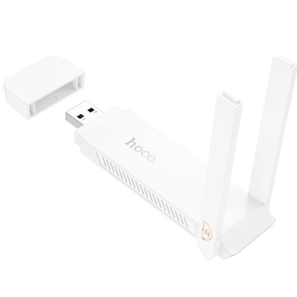 Wi-Fi адаптер Hoco HI40 White (Код товару:42129) Харків - зображення 2