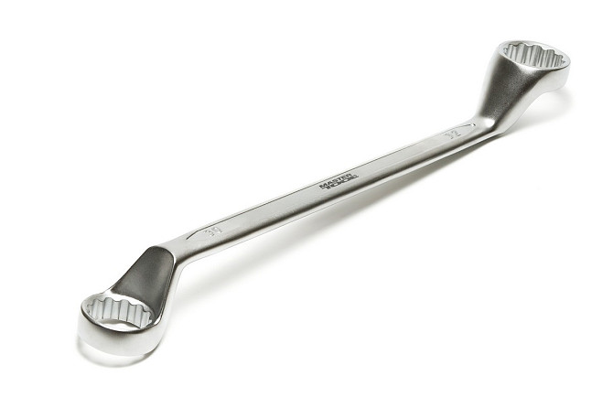 Ключ накидной MASTERTOOL COLD STAMPED 30х32 мм CrV DIN897 SS 72-3032 Харків - зображення 1