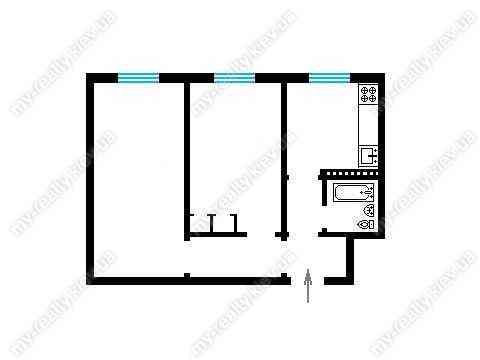 продажа 2-к квартира Киев, Подольский, 51500 $ Київ