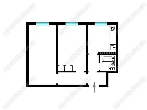 продажа 2-к квартира Киев, Подольский, 51500 евро Київ - зображення 5