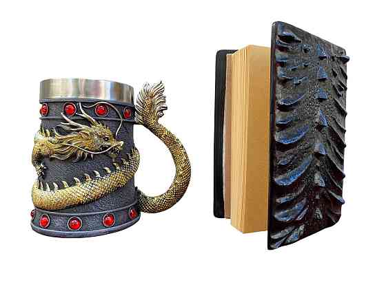 Подарочный набор Кухоль 3 Танард и Блокнот 3 «Книга теней и Глубин» (код 00803) Київ