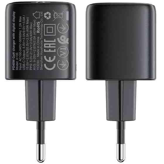 СЗУ Acefast A135 PD40W GaN (1USB-C) Херсон