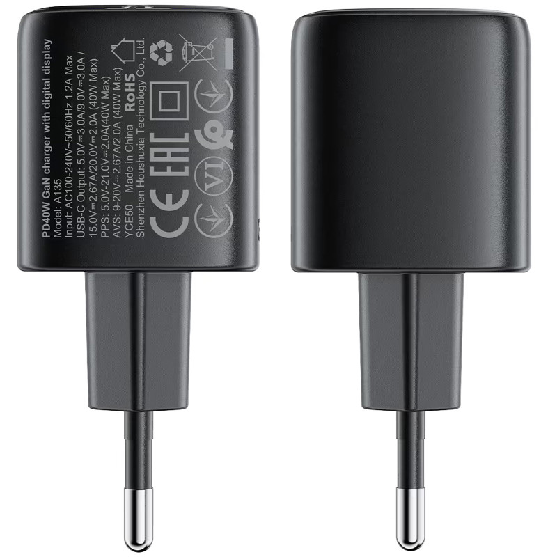СЗУ Acefast A135 PD40W GaN (1USB-C) Херсон - изображение 6