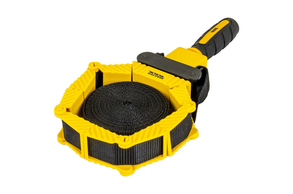 Струбцина столярная ленточная MASTERTOOL 25 мм/4 м двухкомонентная ручка 07-0501 Харків - зображення 1