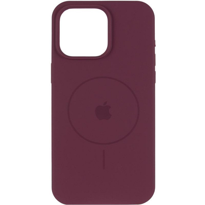 Чехол Silicone Case Full Protective (AA) V2 with MagSafe для Apple iPhone 15 (6.1") Херсон - зображення 2