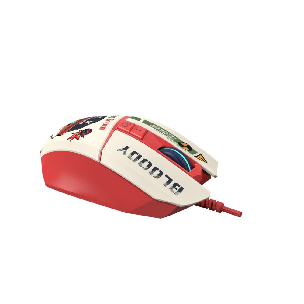 Мышь компьютерная безпроводная Bloody W63 Max Proxy Boom молочная Киев - изображение 10