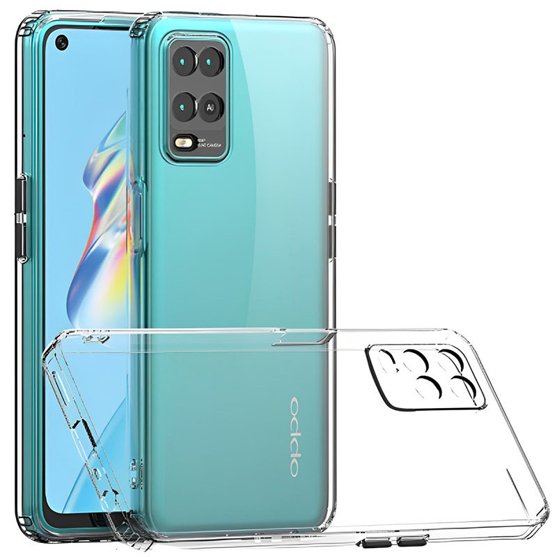 TPU чехол Epic Transparent 1,5mm Full Camera для Oppo A54 4G Херсон - зображення 1
