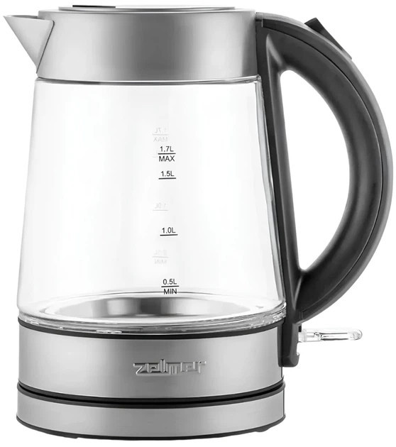 Электрочайник ZELMER ZCK8013 1.7 л серебристый Киев - изображение 1