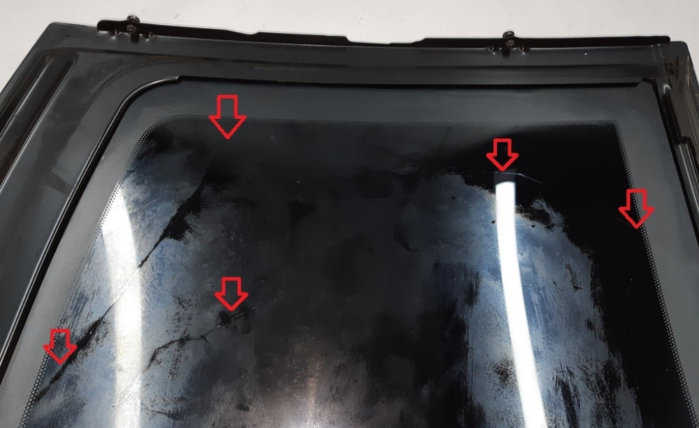 Стекло люка(округлый язычок) с повреждением Tesla model S 1026856-S0-C Киев - изображение 6