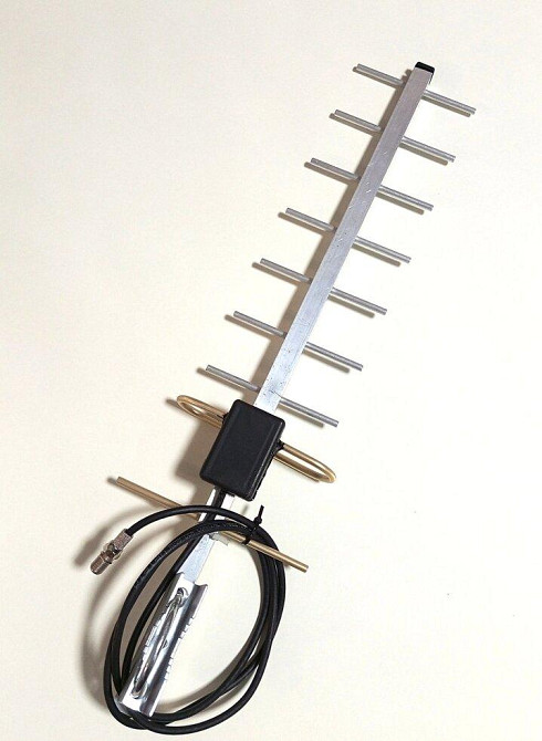 Антенна 910-1000/1180-1260 МГц 13 дБ, до 50 Вт, RG-58U 120 см, YP911113 Дніпро - зображення 6