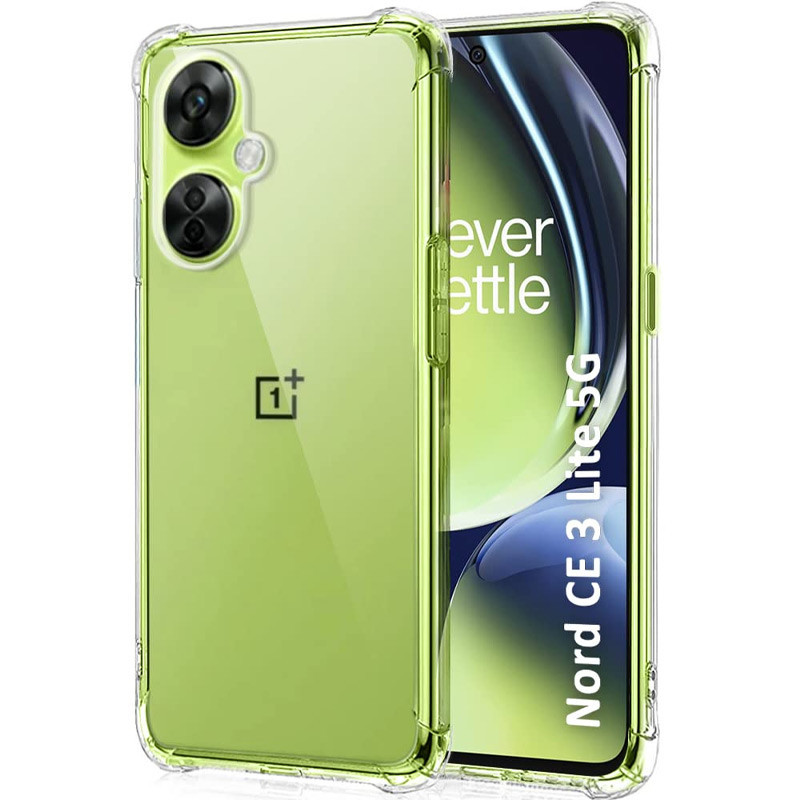 TPU чехол GETMAN Ease logo усиленные углы Full Camera для OnePlus Nord CE 3 Lite Херсон - зображення 1