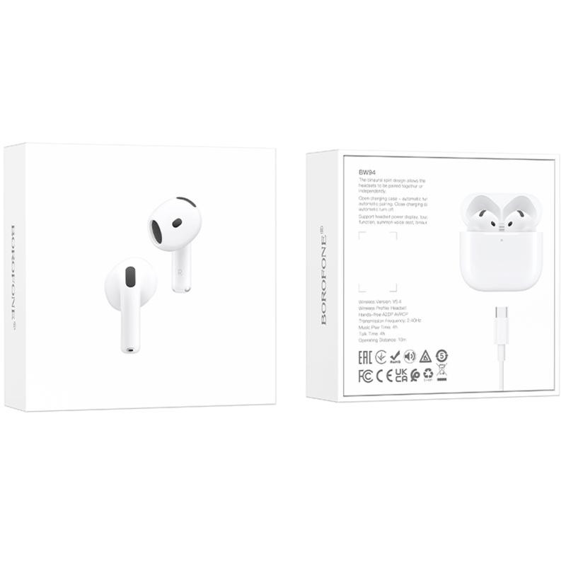 Беспроводные TWS наушники Borofone BW94 Херсон - изображение 6