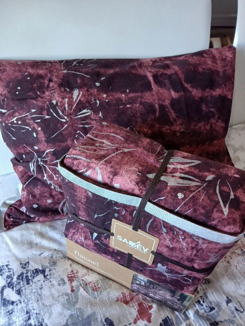 Еврокомплект постільної білизни з фланелі. Житомир - изображение 1