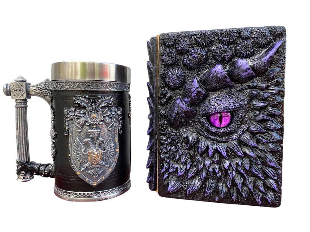 Подарочный набор Кружка 3 Щит и Корона и Блокнот 3 «Око Иллюзий» Київ - зображення 1