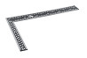Угольник строительный стальной двусторонний MASTERTOOL 200х300 мм 30-3300 Харків