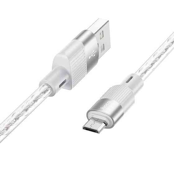 Дата кабель Hoco X99 Crystal Junction USB to MicroUSB (1m) Херсон