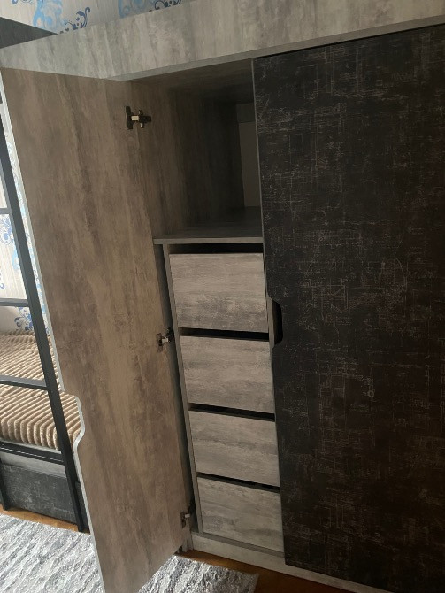 Продам двоярусне ліжко з вмонтованою шафою Біла Церква - зображення 3