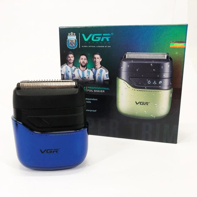 Электробритва VGR V-364 BLUE синяя Киев - изображение 5