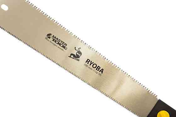 Ножовка столярная MASTERTOOL 7TPI/16TPI JAPAN CUT RYOBA 300 мм закаленный зуб 3-D заточка 14-2714 Харків