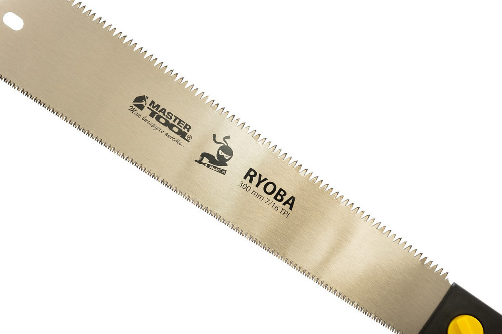 Ножовка столярная MASTERTOOL 7TPI/16TPI JAPAN CUT RYOBA 300 мм закаленный зуб 3-D заточка 14-2714 Харьков - изображение 4