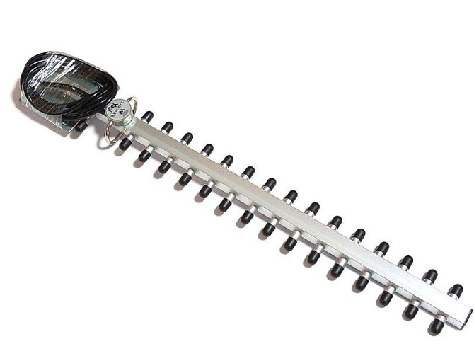 Антенна Yagi 2300-2560 МГц, 16 dBi, до 25 Вт, кабель 1,5 м, RP SMA (гнездо) Дніпро - зображення 1