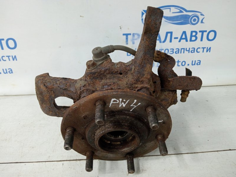 Кулак поворотный левый со ступицей Mitsubishi Pajero Wagon 4 3.2 ДИЗЕЛЬ 4M41 2006 (б/у) Киев - изображение 2