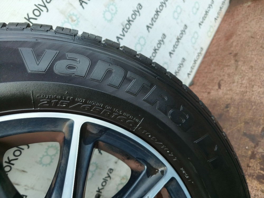 Колеса в сборе диски литые с шиной 215/65 R16C VW T5 2003-2015 (комплект) Ковель - зображення 3