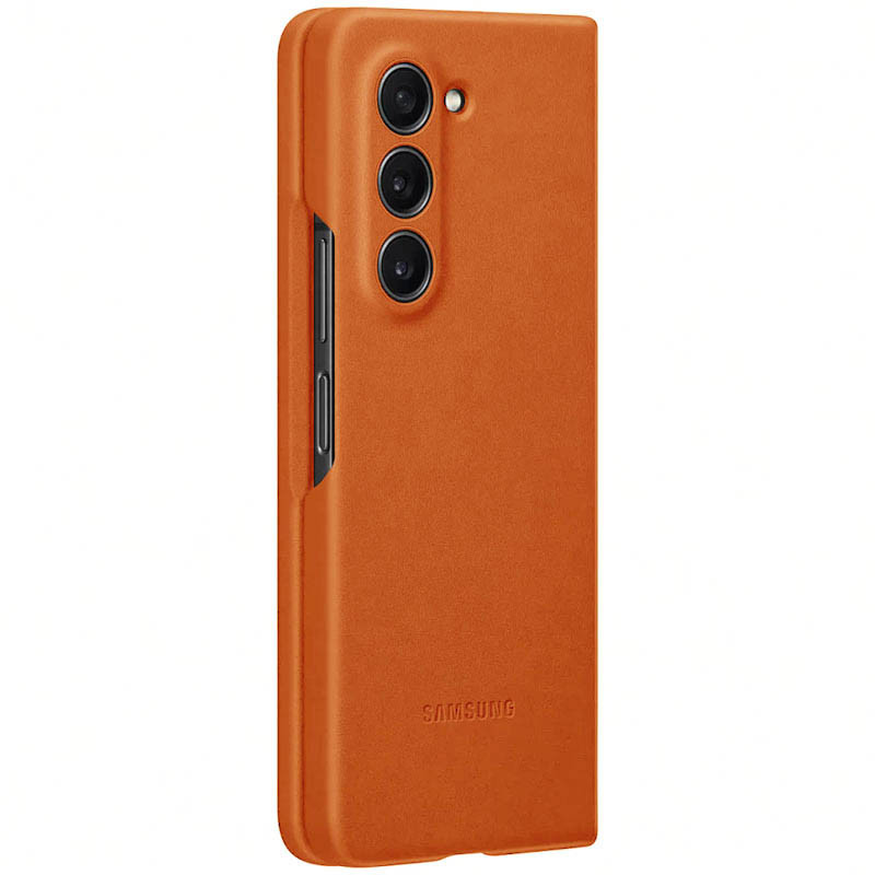 Кожаный чехол Leather Case (AAA) для Samsung Galaxy Z Fold5 Херсон - зображення 3