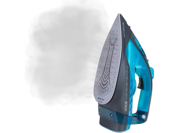Утюг SOGO SS-6345 3000 Вт синий Киев - изображение 4