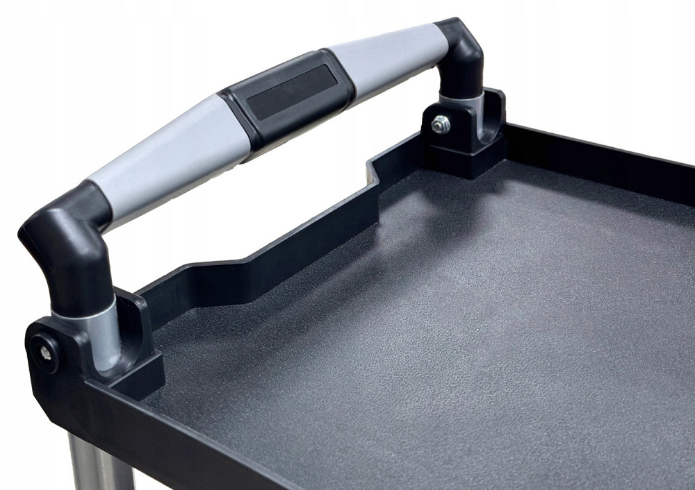 Тележка инструментальная складная 3 открытые пластиковые полки (SF6007) G.I.KRAFT GI37104 Харьков - изображение 5