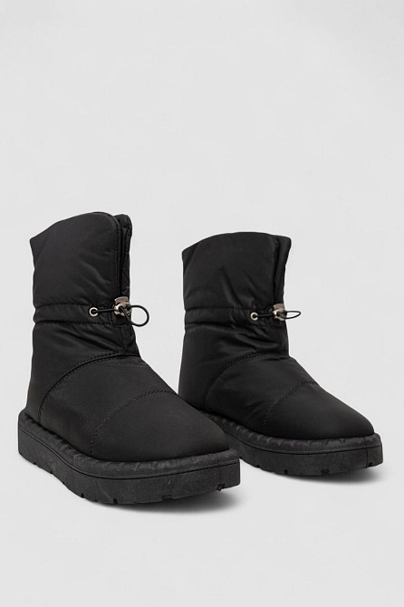 Дутики жіночі зимові на хутрі, колір чорний 36-41 р. Одесса - изображение 1