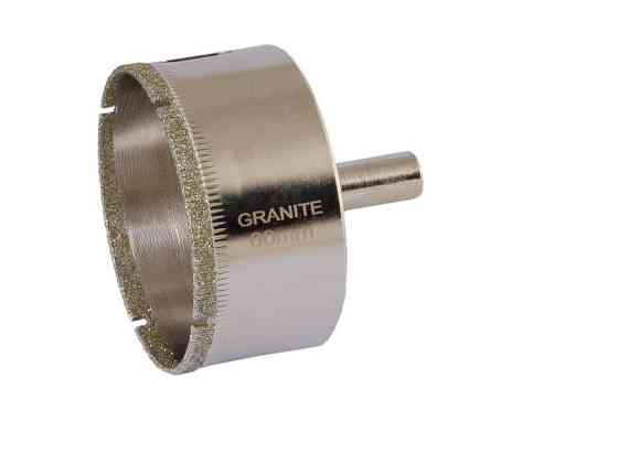 Сверло для стекла и керамики GRANITE трубчатое с алмазным напылением 60 мм 2-01-260 Харків