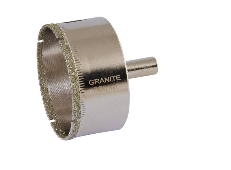 Сверло для стекла и керамики GRANITE трубчатое с алмазным напылением 60 мм 2-01-260 Харків - зображення 1