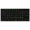 DM Наклейка для клавіатури Ukraine Keyboard Stickers Black/Green/Pink Харьков