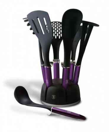 Набір кухонного приладдя Berlinger Haus Purple Eclipse Collection BH-6323 7 предметів Киев