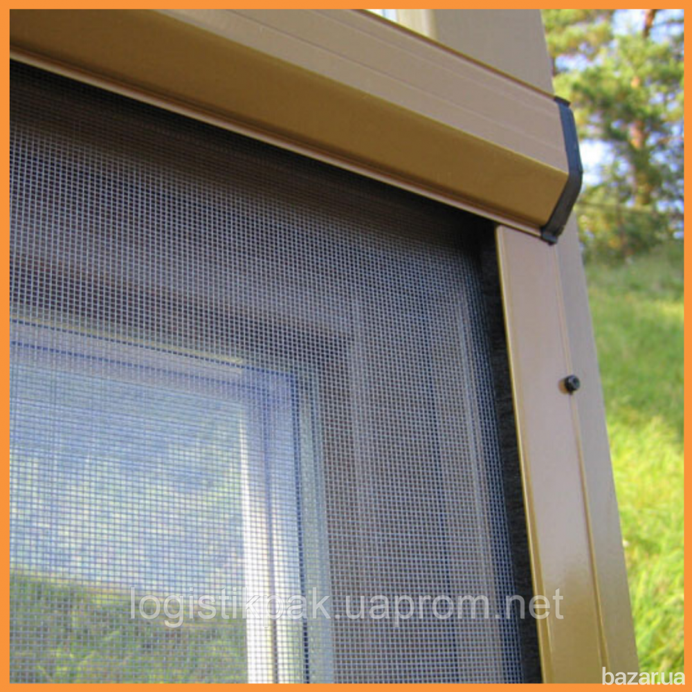 Сетка оконная от комаров 1.8х30 м FiberGlass (серая) Харьков - изображение 4