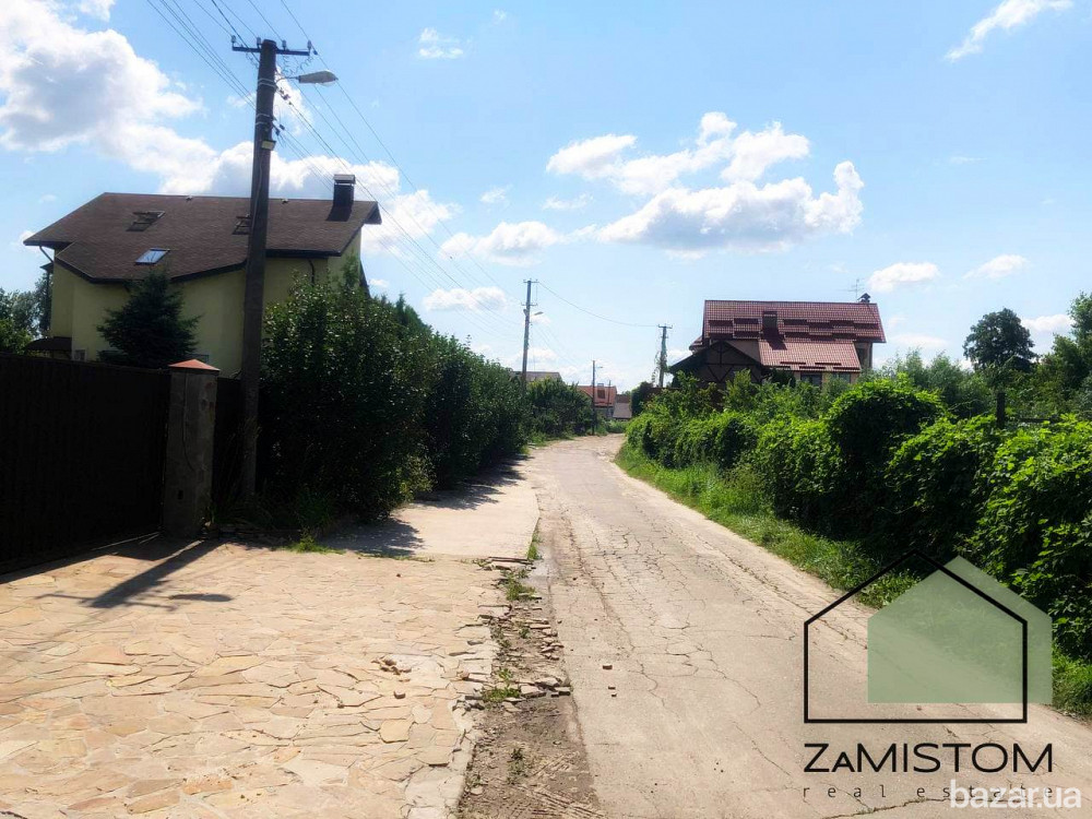 Продам ділянку 14 соток в селі Гнідин. Фасад 36 метрів. Газ і електрика по вулиці. Асфальтований пі Бориспіль - зображення 2