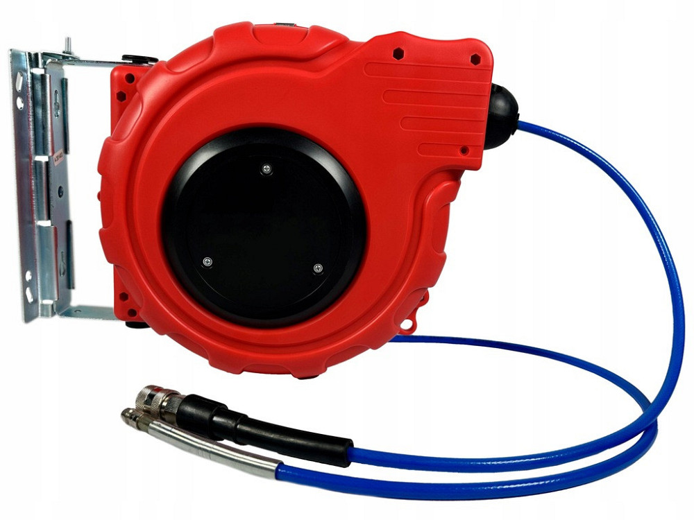 Шланг воздушный для компрессора на катушке 5x8мм, 15м быстросъемный AIRKRAFT AHC-34A Харьков - изображение 5