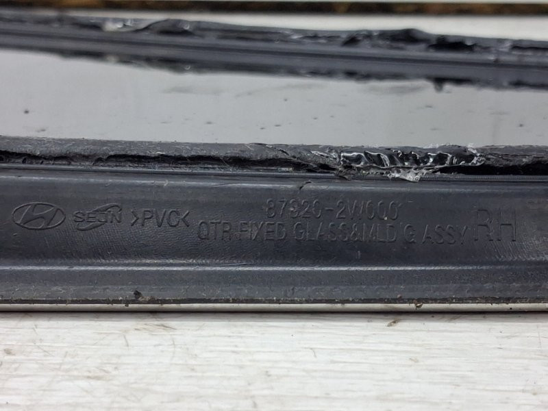 Стекло в кузов заднее правое Hyundai Santa fe 2012-2019 878202W010 (Арт. 68193) Киев - изображение 4