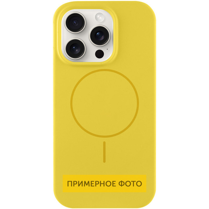 Чехол Silicone Case Full Protective (AA) NO LOGO with MagSafe для Apple iPhone 16 (6.1") Херсон - изображение 1