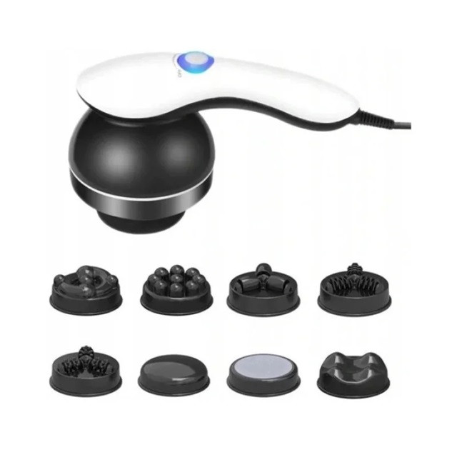 Массажер для тела Maxtop 8 в 1 19152 белый Київ - зображення 1